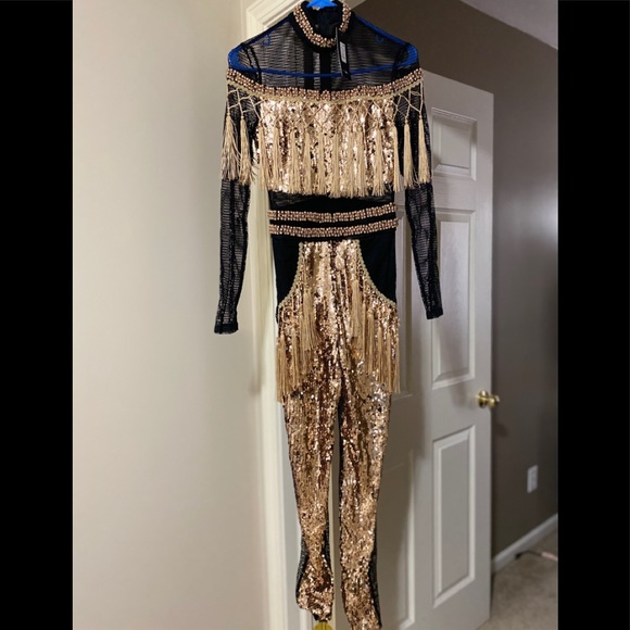 Brand New tassel jumpsuit - Picture 2 of 6